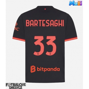AC Milan Davide Bartesaghi #33 Alternativní Dres 2026-27 Krátký Rukáv